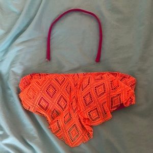 Bandeau bikini top